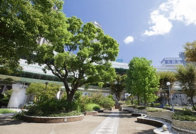 緑あふれる空間